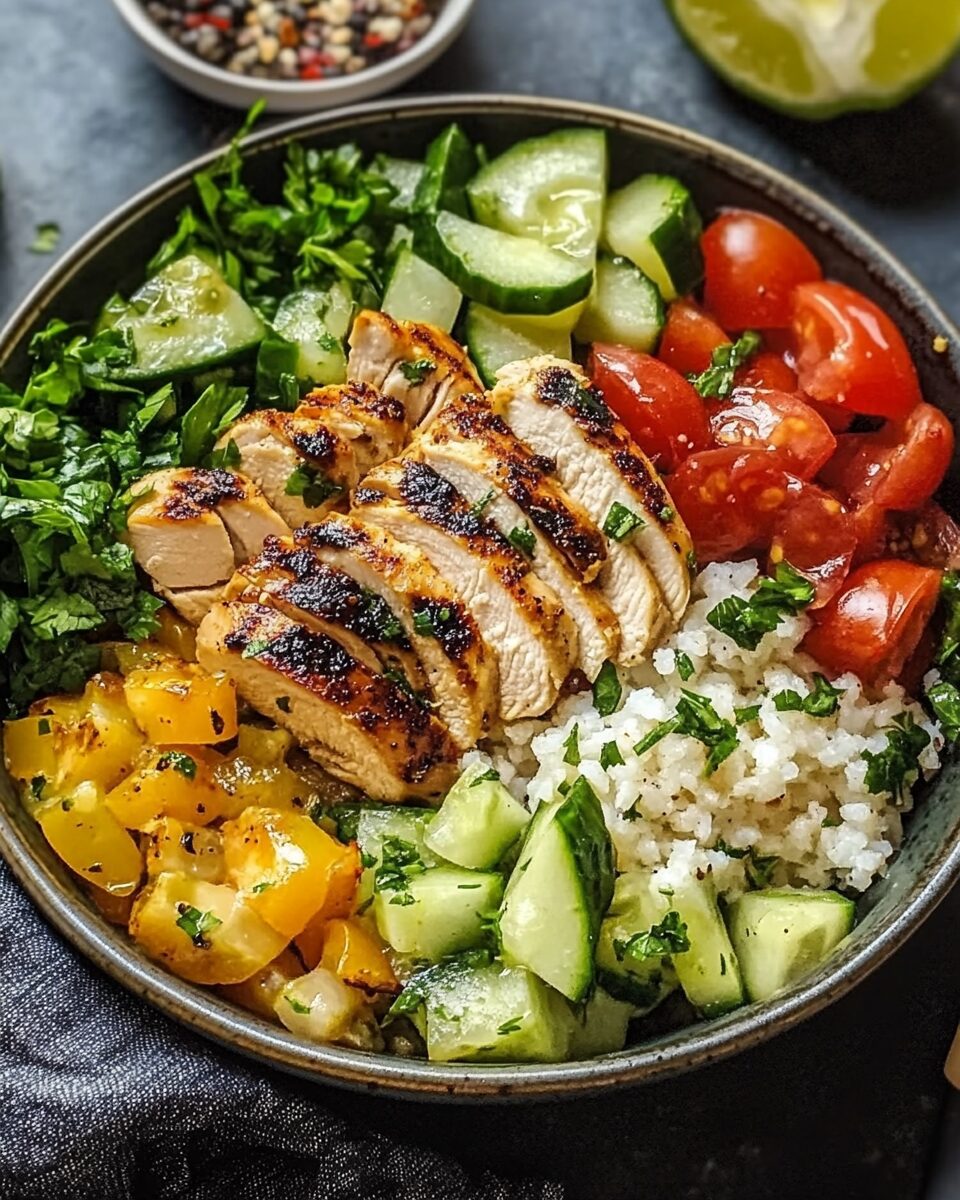 Mediterranean Chicken Bowl