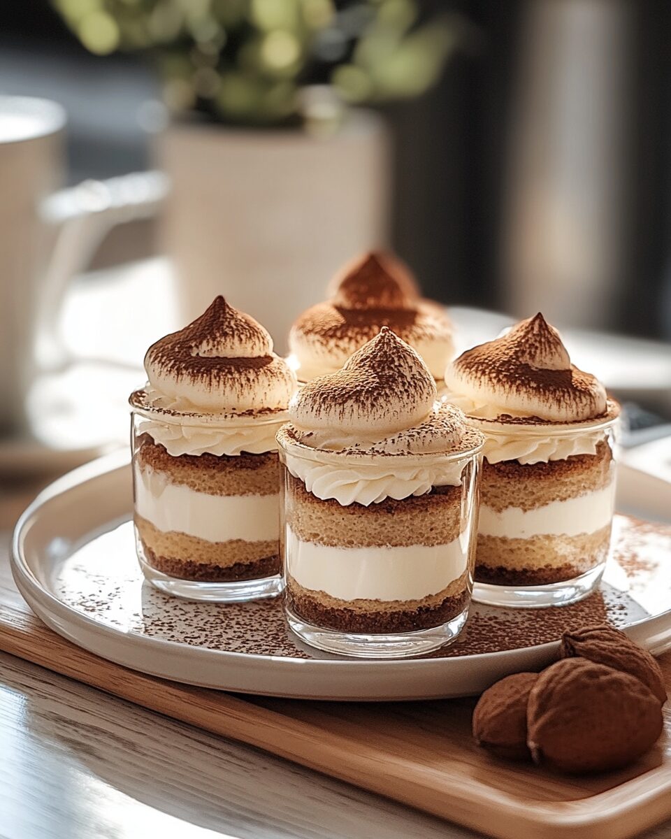 Mini Tiramisu Cups