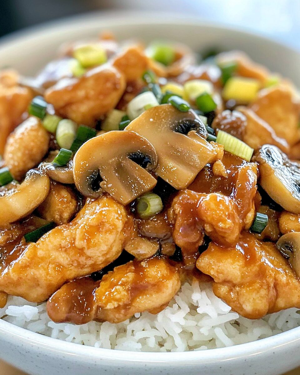 Panda Express Mushroom Chicken Copycat