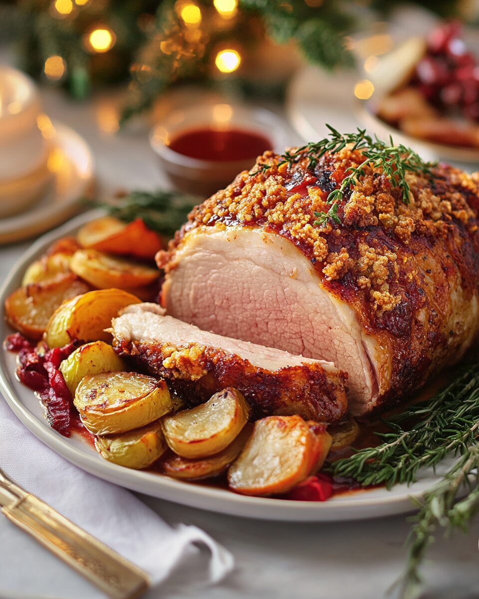 Roast Pork Loin with Perfect Crackling