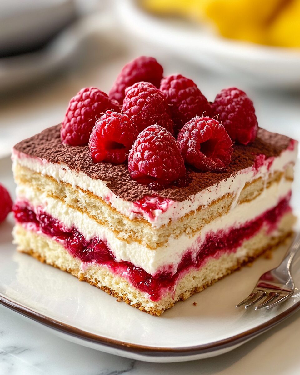 Raspberry Tiramisu