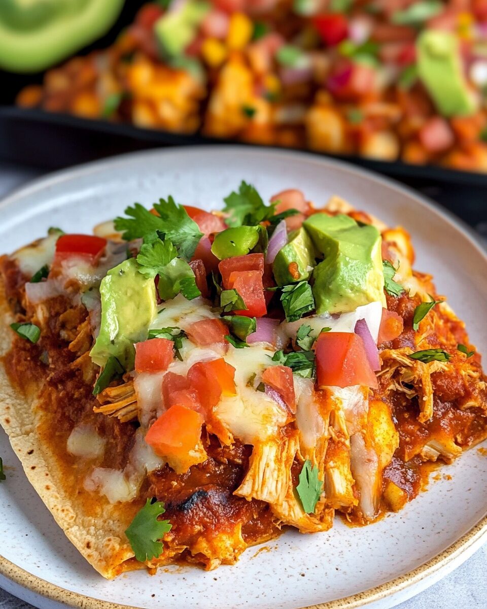 Vegan Jackfruit Enchiladas