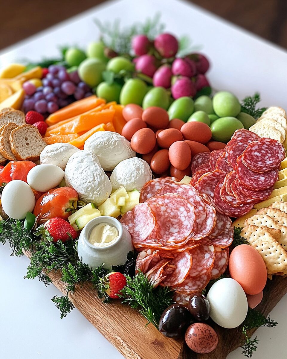 Easter Charcuterie Board