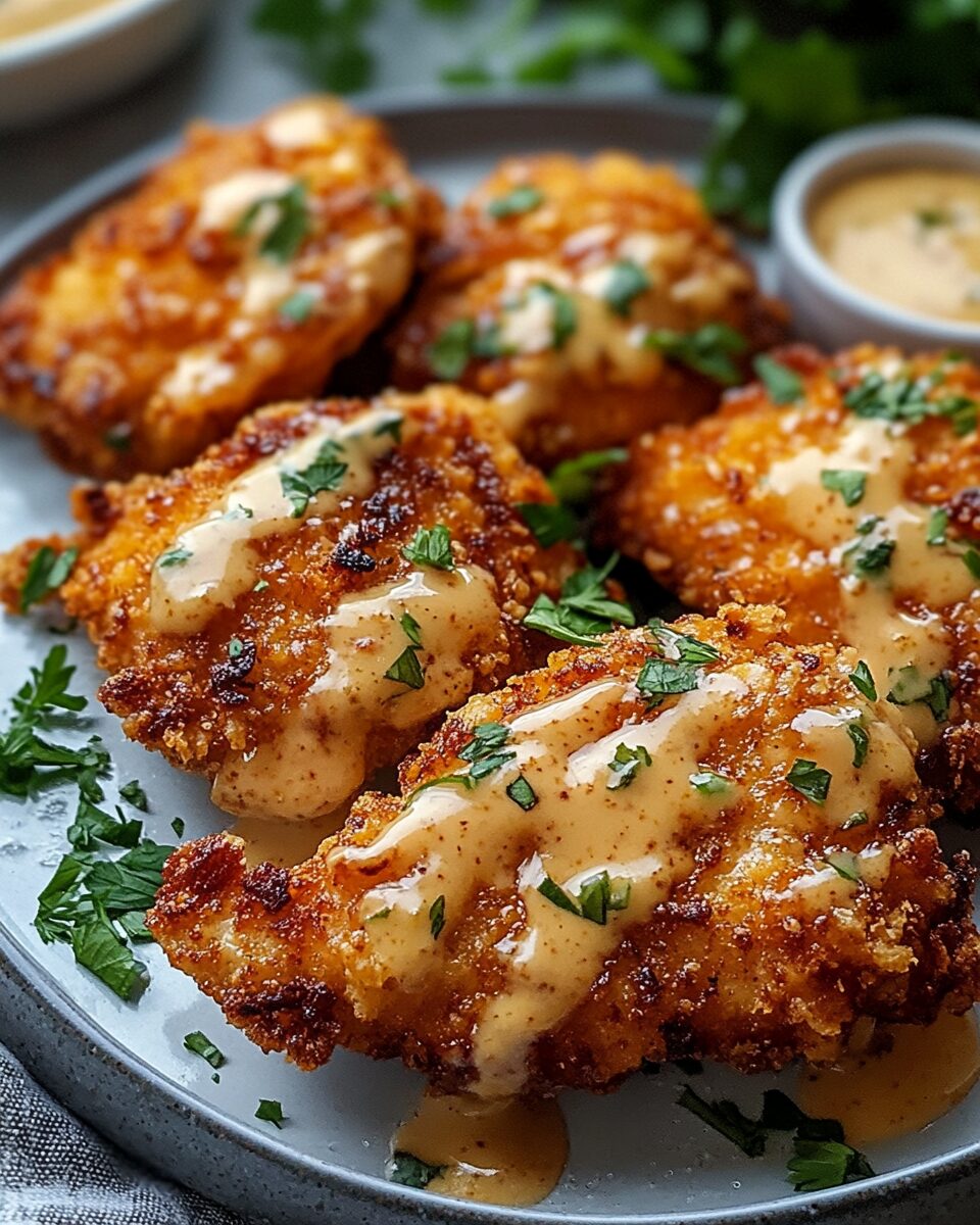Crispy Cheddar Chicken