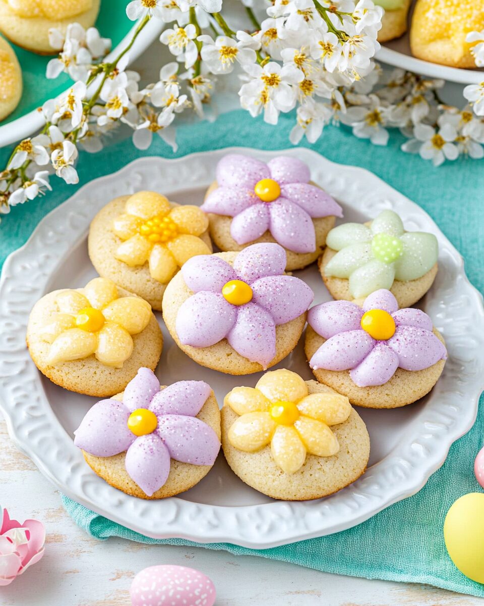 Easter Blossom Cookies