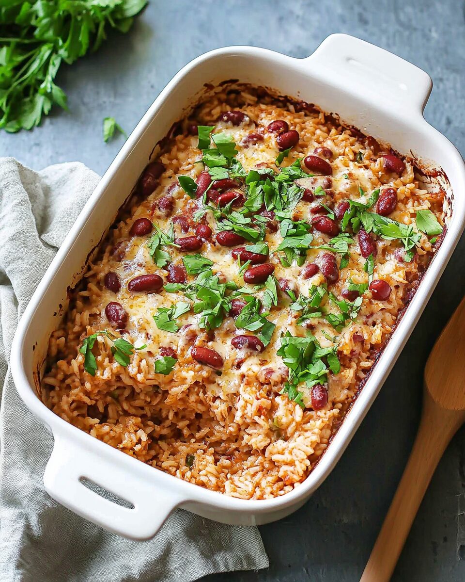 Red Beans and Rice Bake