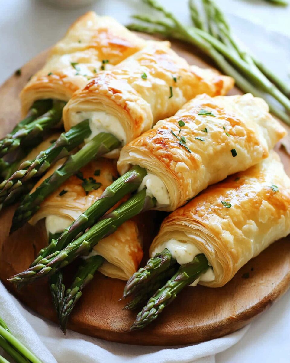 Asparagus Puff Pastry Bundles