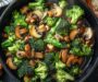 Broccoli and Mushroom Stir-Fry