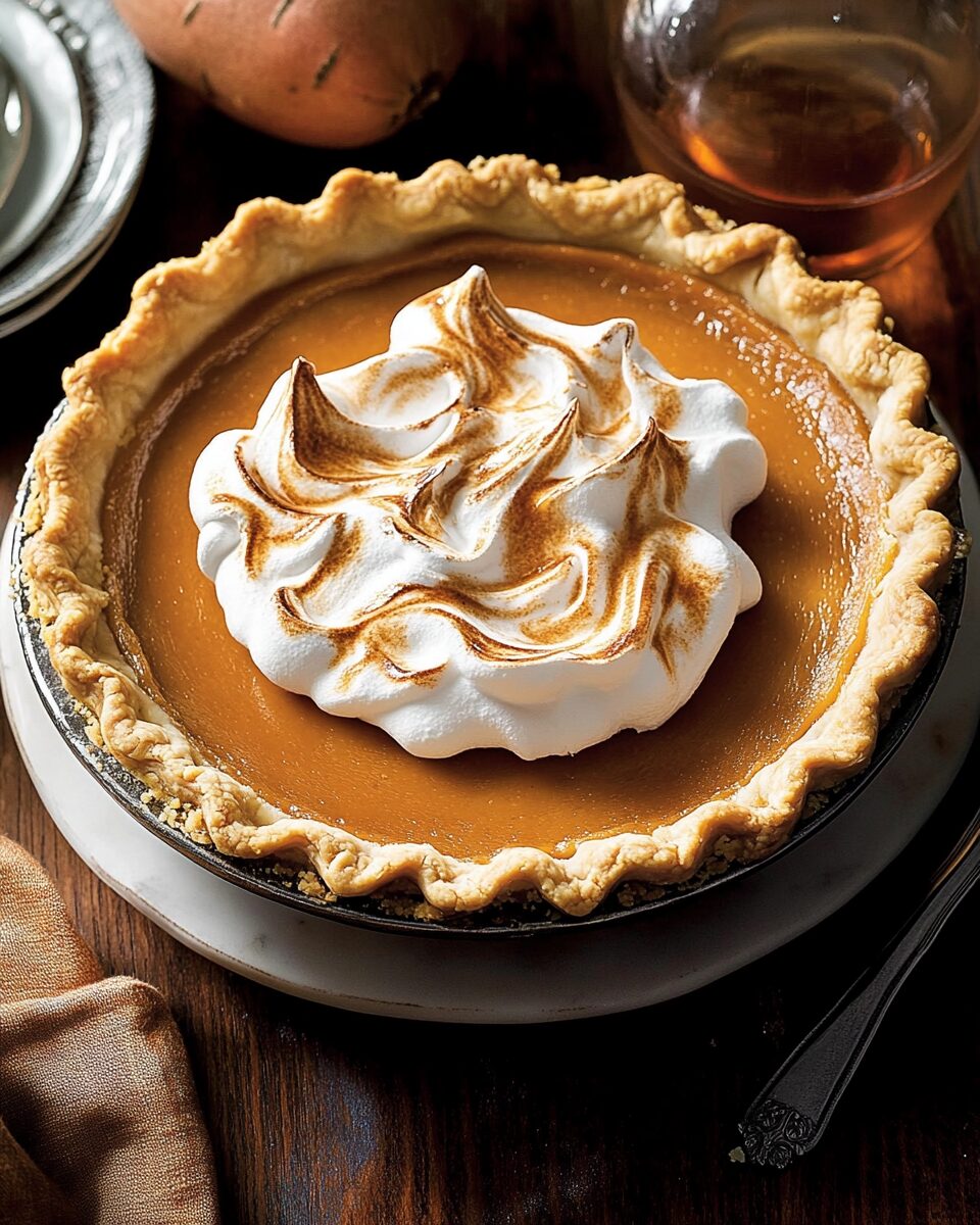 Bourbon Sweet Potato Pie