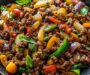 Mediterranean Ground Beef Stir Fry