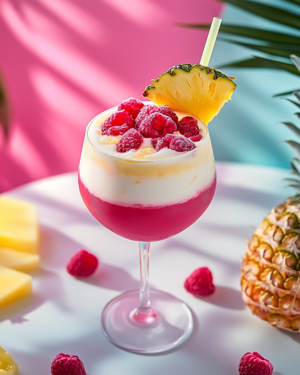 Raspberry Piña Colada