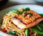 Asian Salmon and Noodles