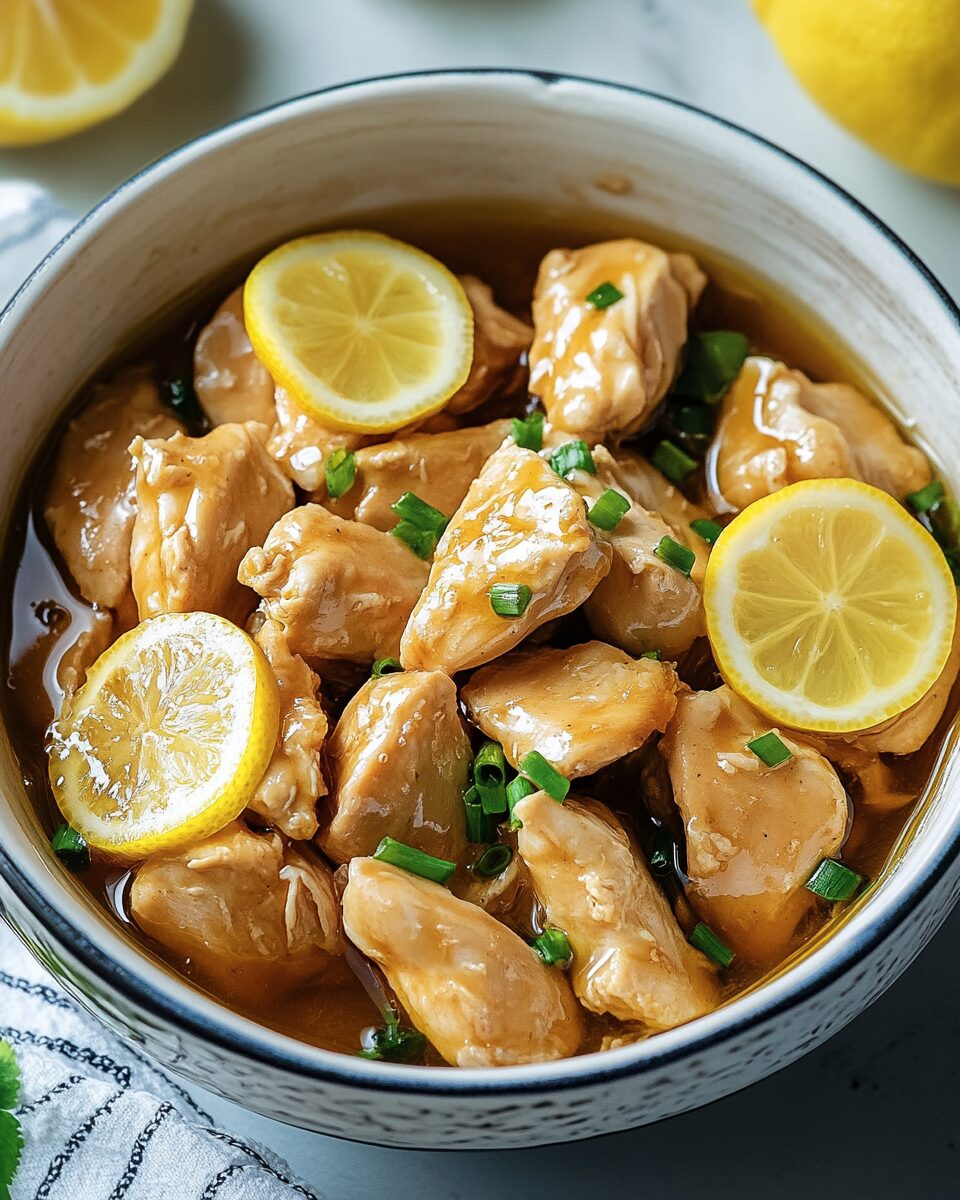 Crockpot Chinese Lemon Chicken