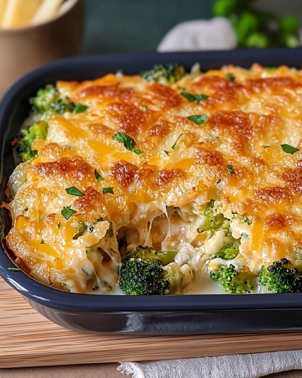 Cheesy Cheddar Broccoli Casserole