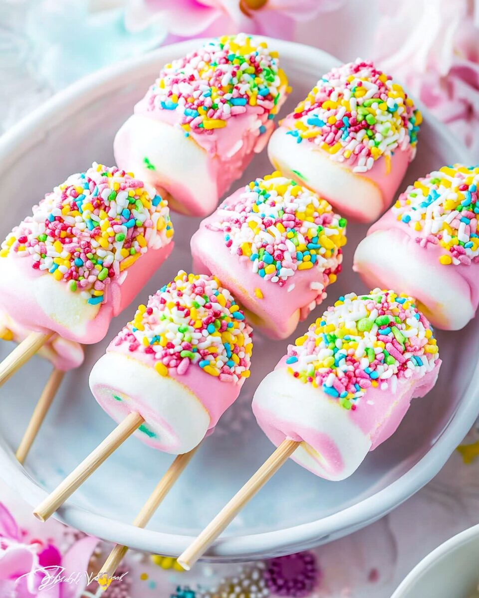 Easter Marshmallow Pops