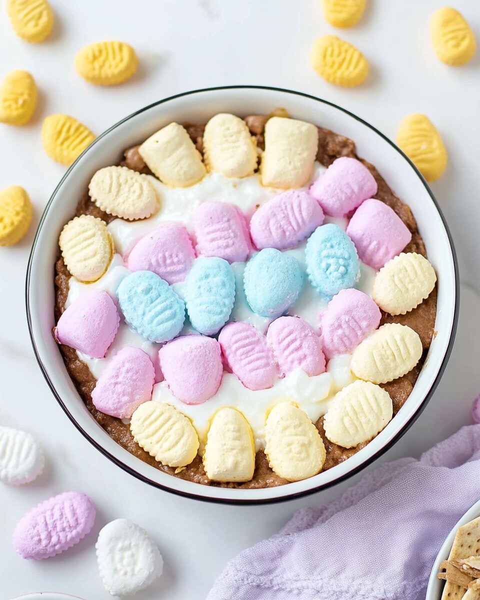 Easter Peeps S’mores Dip