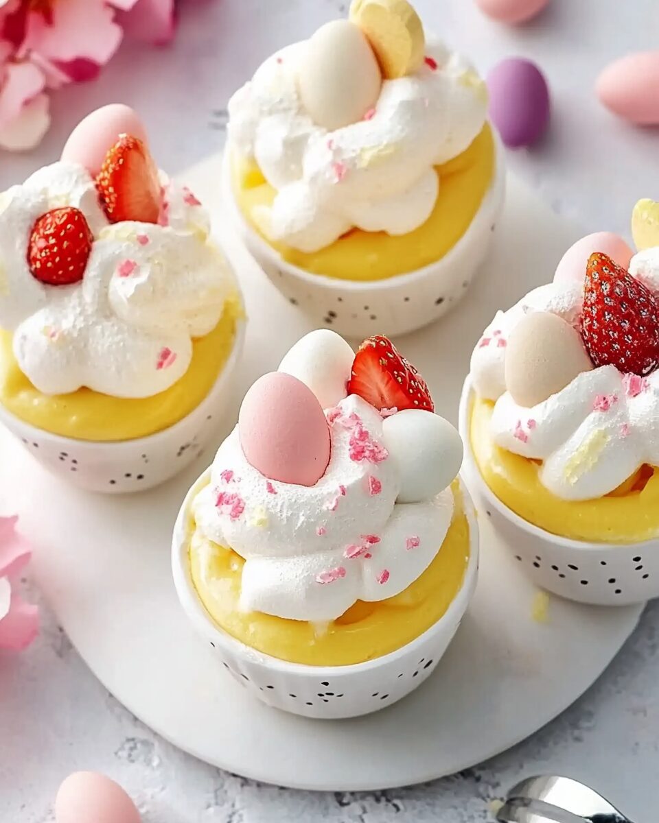 Easter Meringue Cups