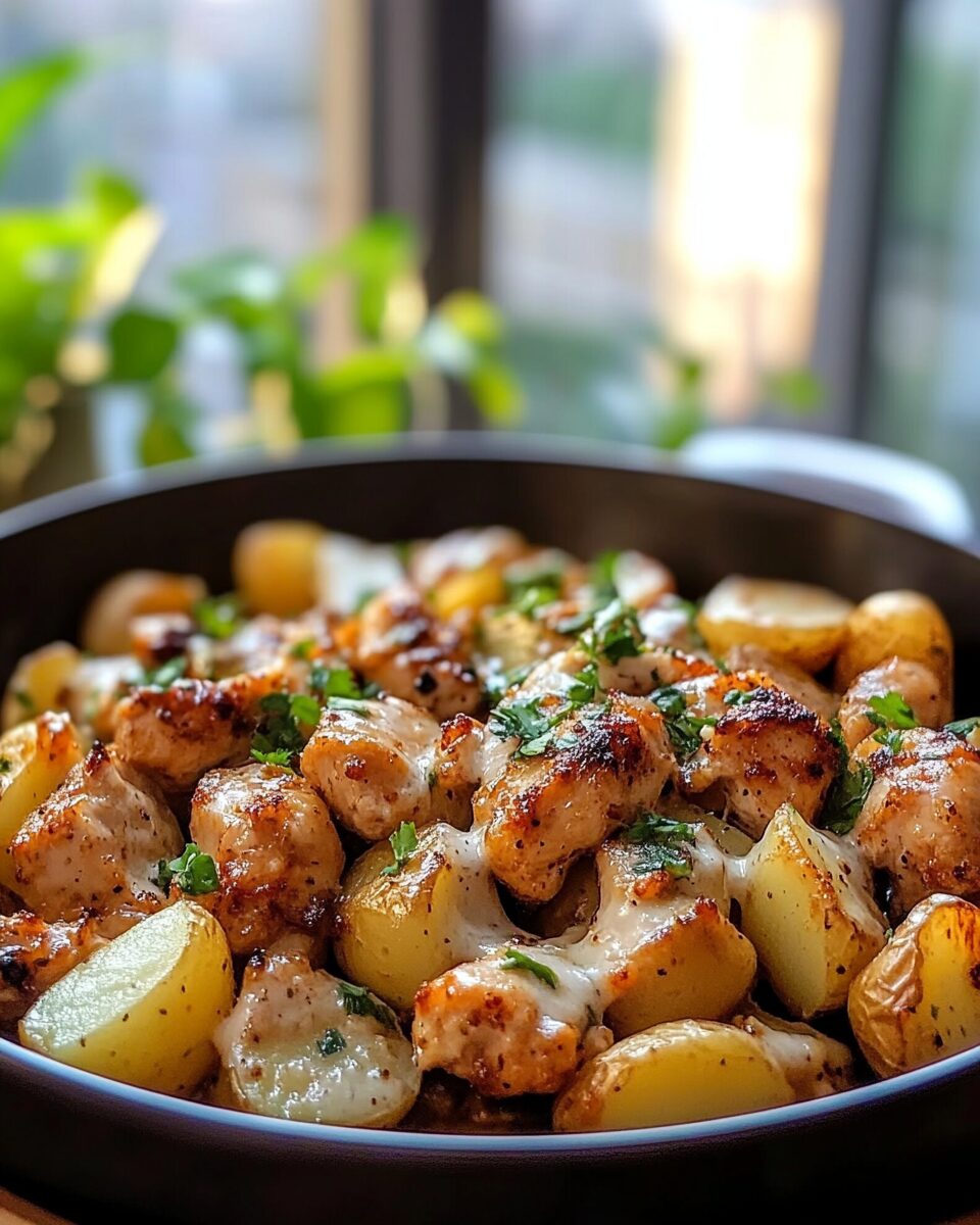 Garlic Parmesan Chicken and Potatoes