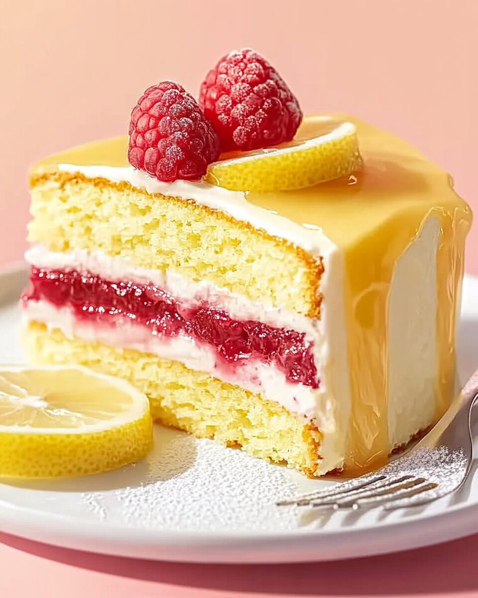 Raspberry Lemon Cake