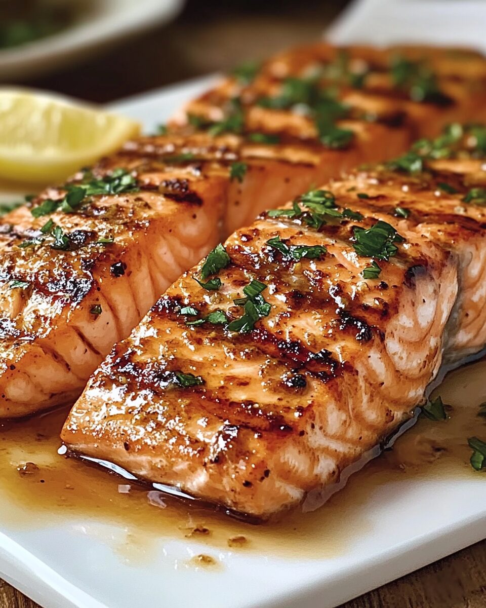 Texas Roadhouse-Style Grilled Salmon
