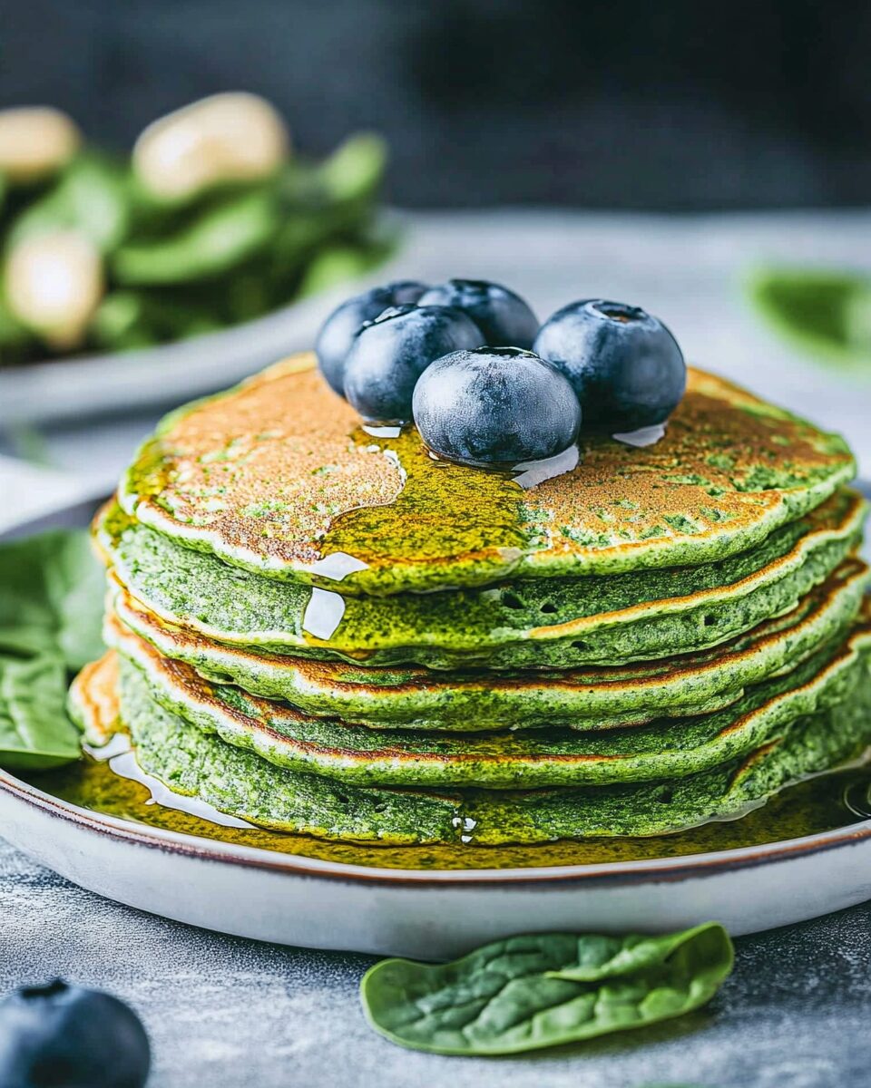 Green Spinach Pancakes