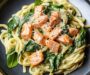 Spinach Salmon Pasta