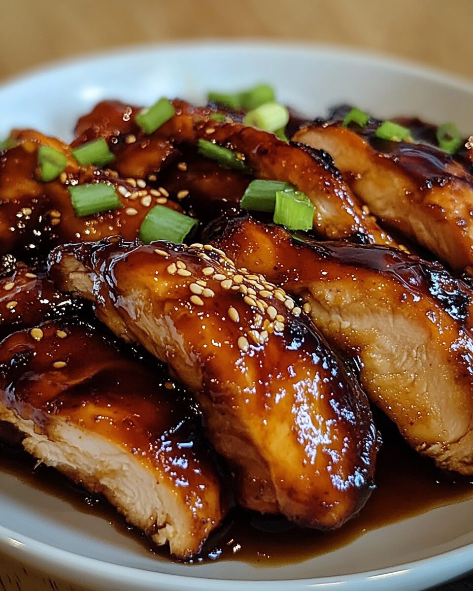 Sticky Honey Gochujang Chicken