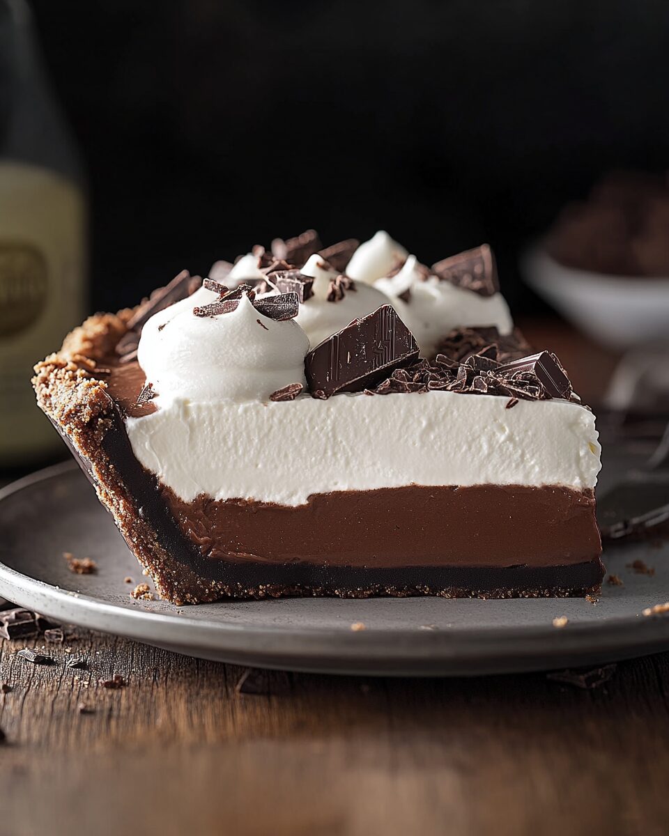 Baileys Chocolate Cream Pie