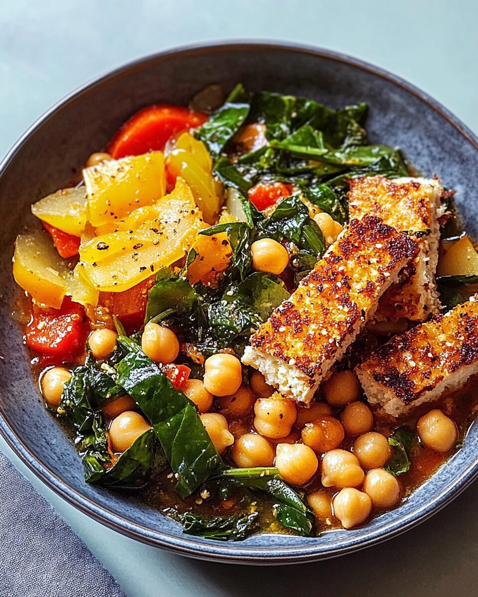 Mediterranean Chickpea & Vegetable Stew