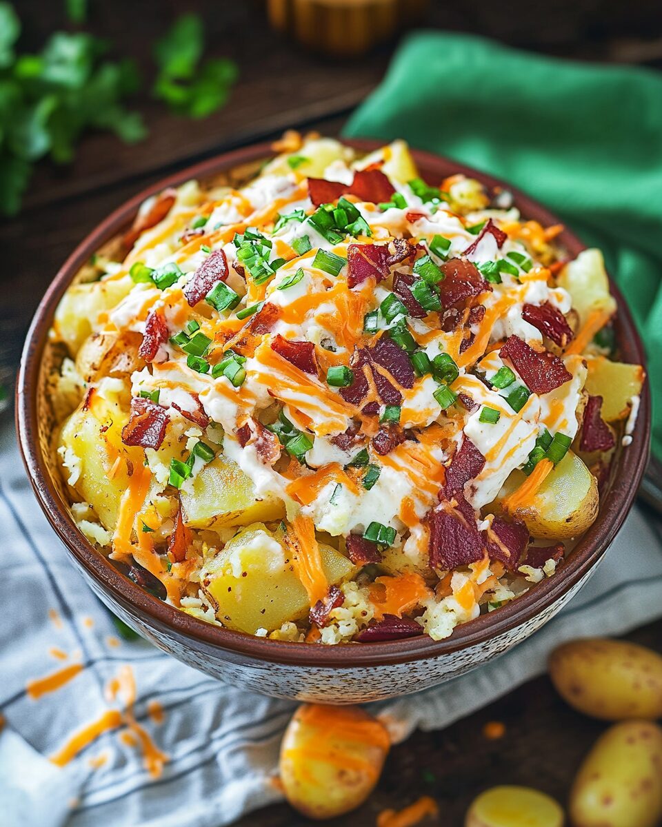 Loaded Baked Potato Salad