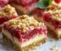 Rhubarb Cheesecake Squares