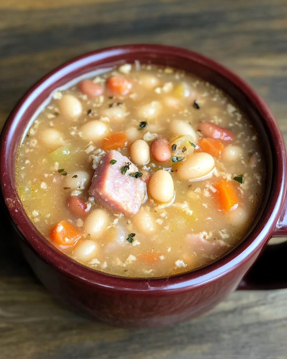 Basic Ham and Bean Soup