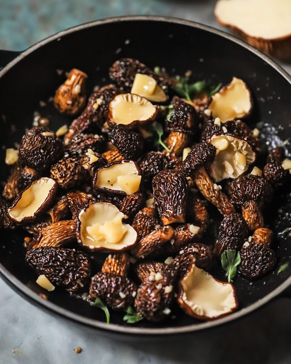 Sautéed Morel Mushrooms