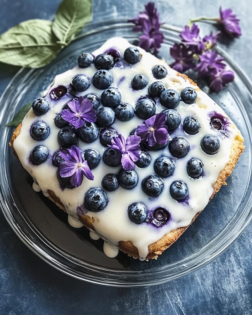 Blueberry Buttermilk Breakfast Cake