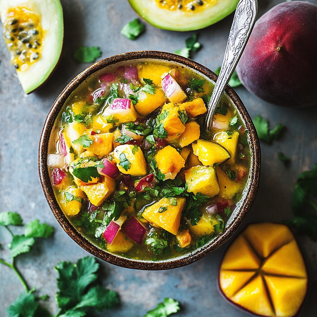 Mango Passionfruit Salsa