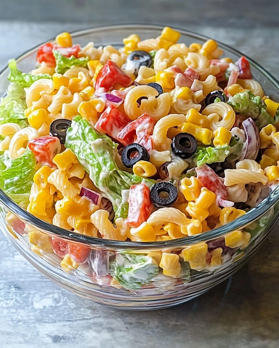 Layered Pasta Salad