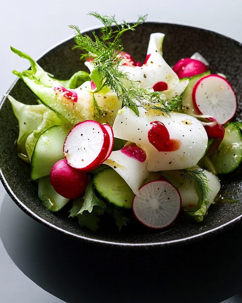 Radish and Cucumber Salad