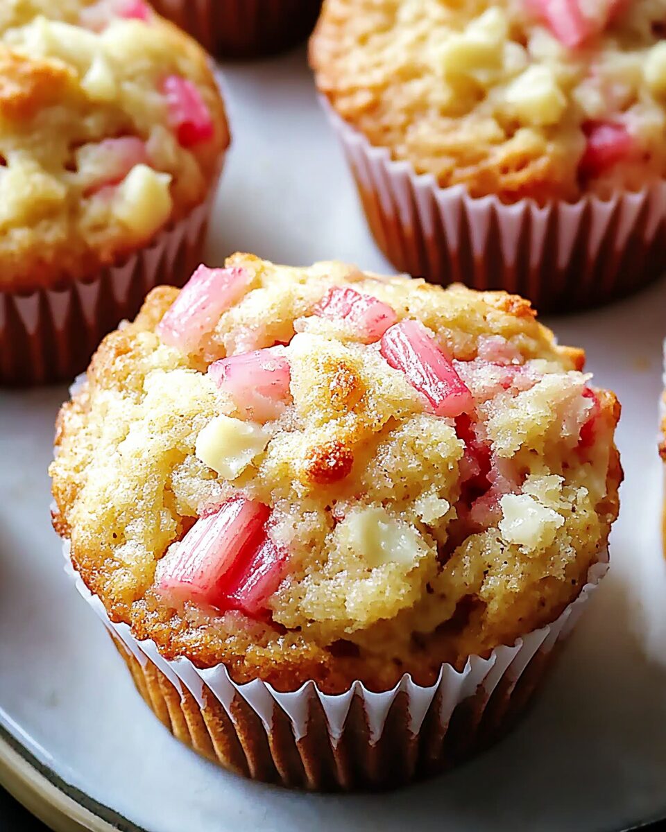 Rhubarb Muffins