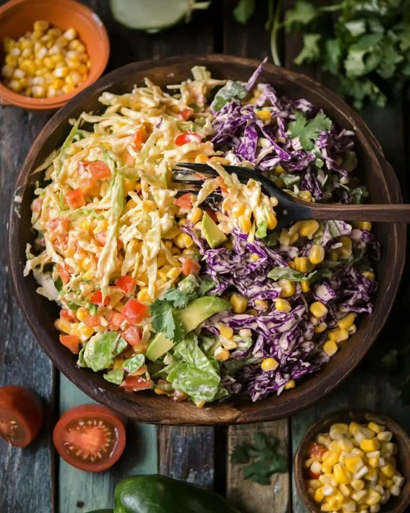 Mexican Corn Coleslaw
