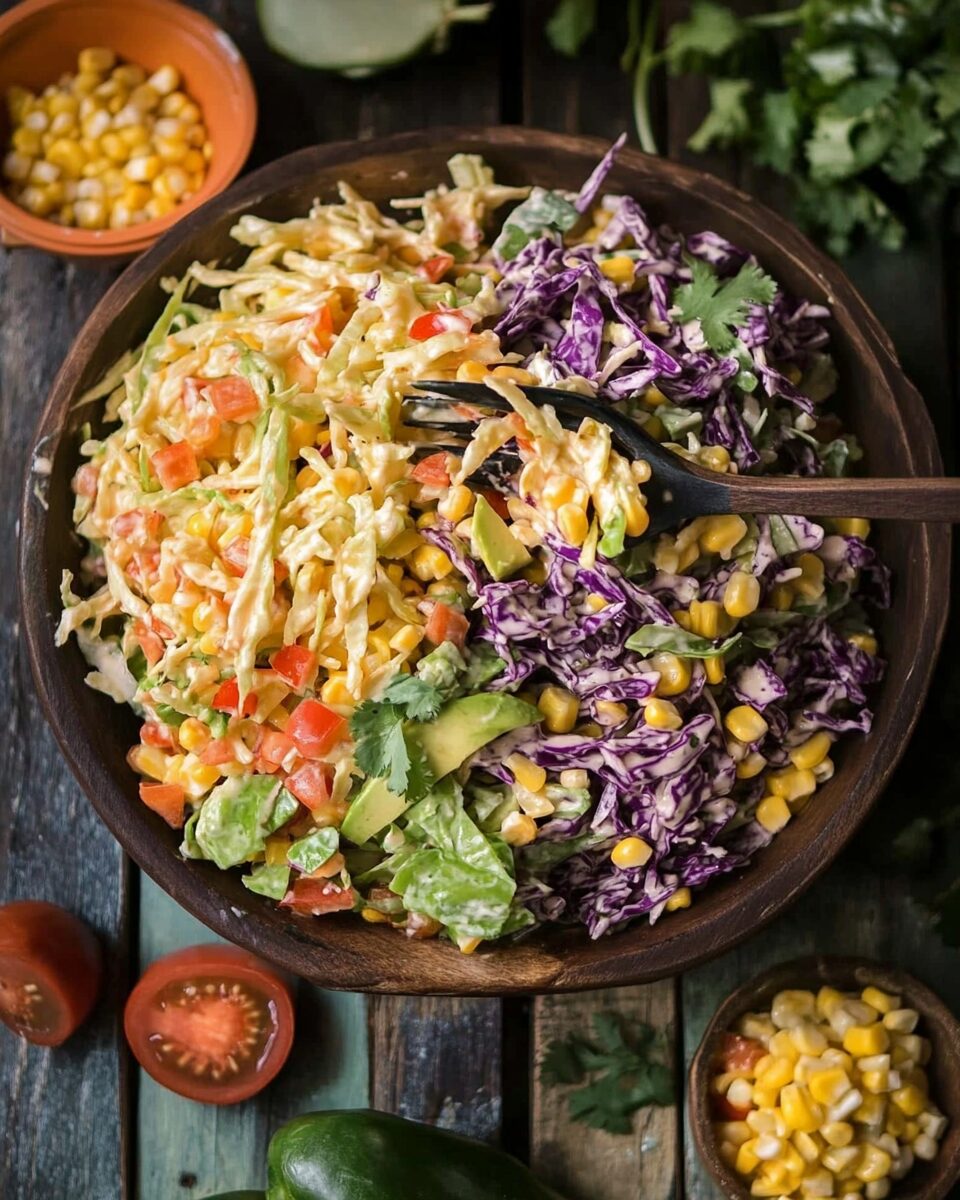 Mexican Corn Coleslaw