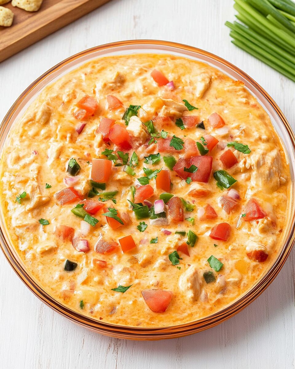 Chicken Queso Dip