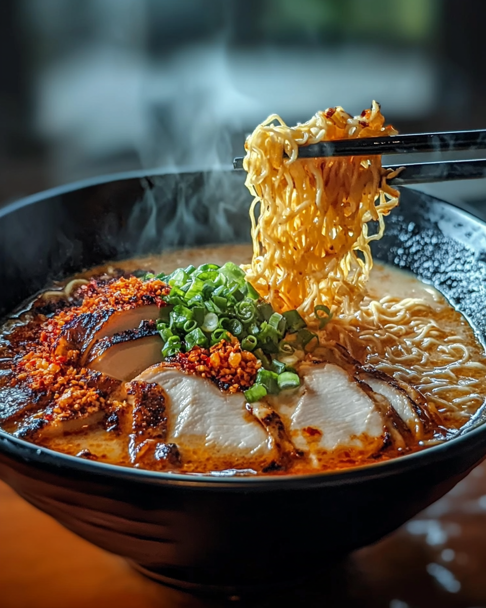 Fiery Chicken Ramen