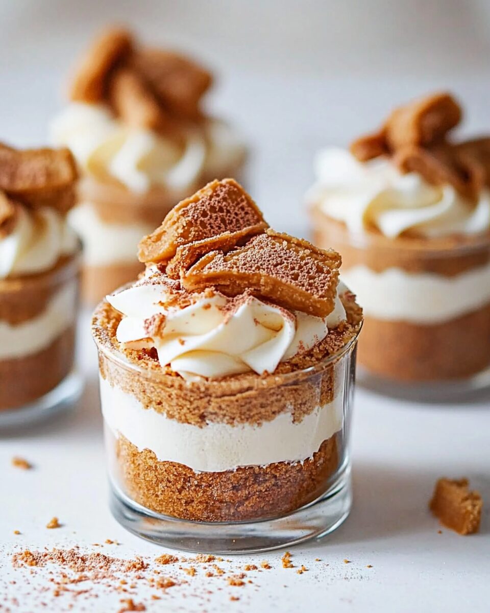 Lotus Biscoff Cheesecake Cups