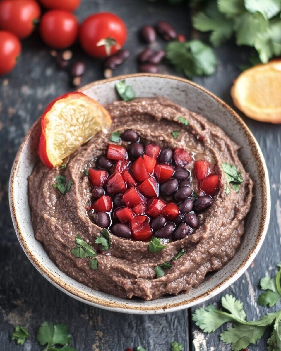 Mexican Fiesta Black Bean Hummus