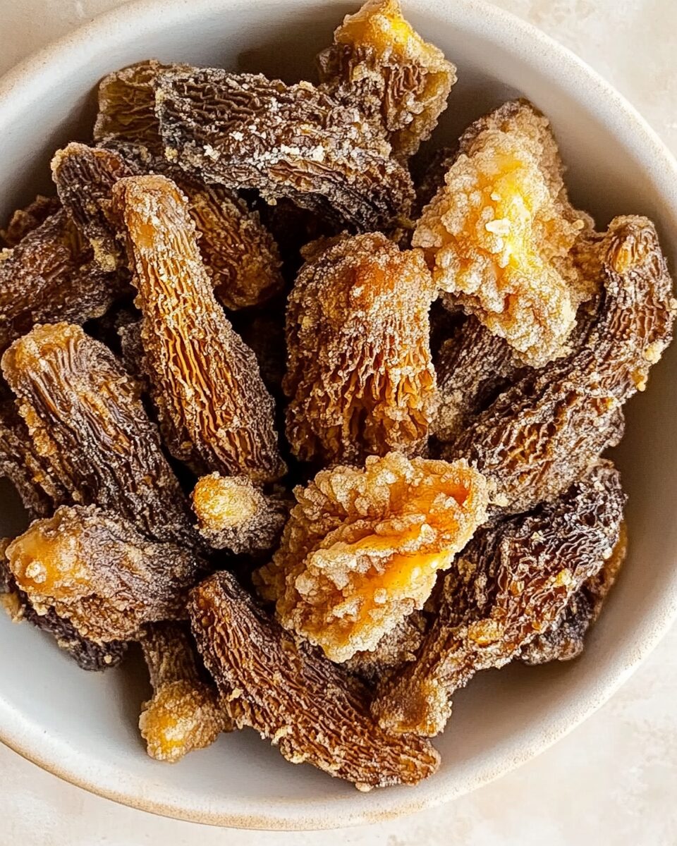 Simple Fried Morel Mushrooms