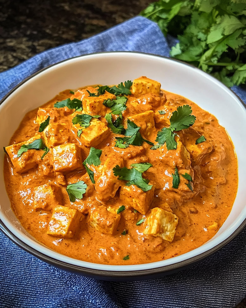 Vegan Tofu Tikka Masala