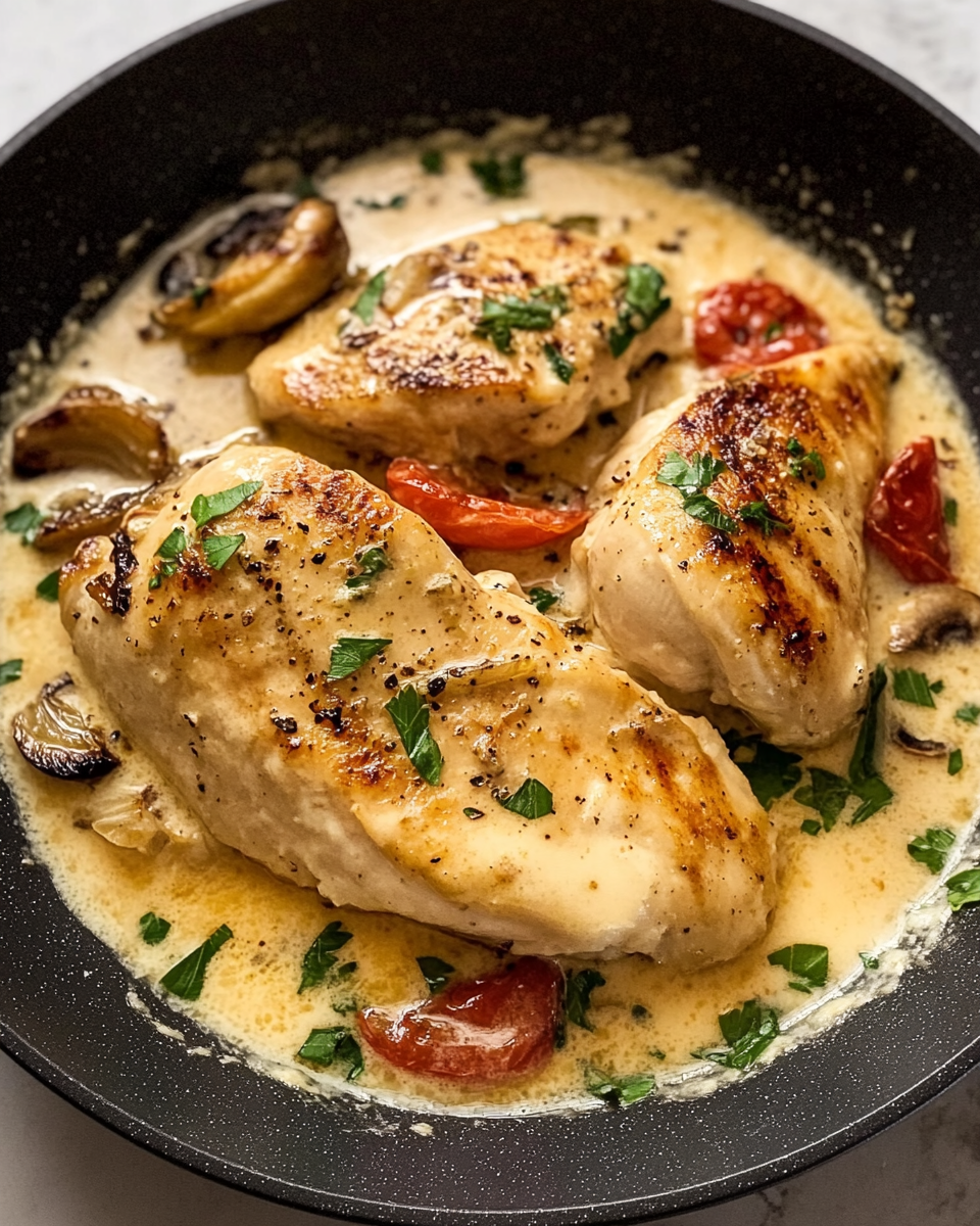 Creamy Garlic Chicken