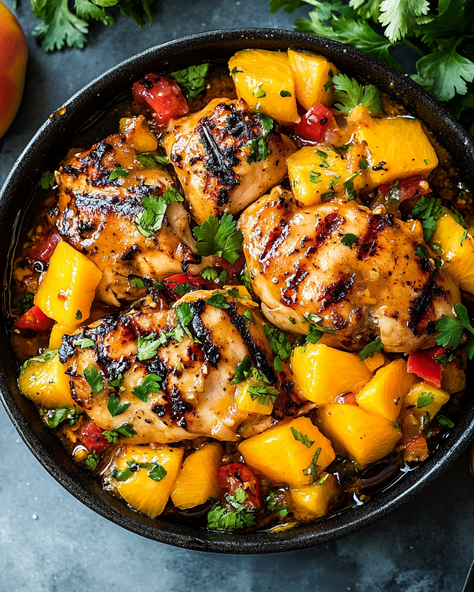 Grilled Mango Chicken