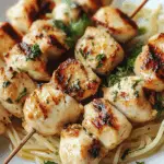 Marry Me Chicken Skewers