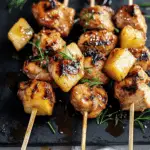 Pineapple Chicken Kabobs